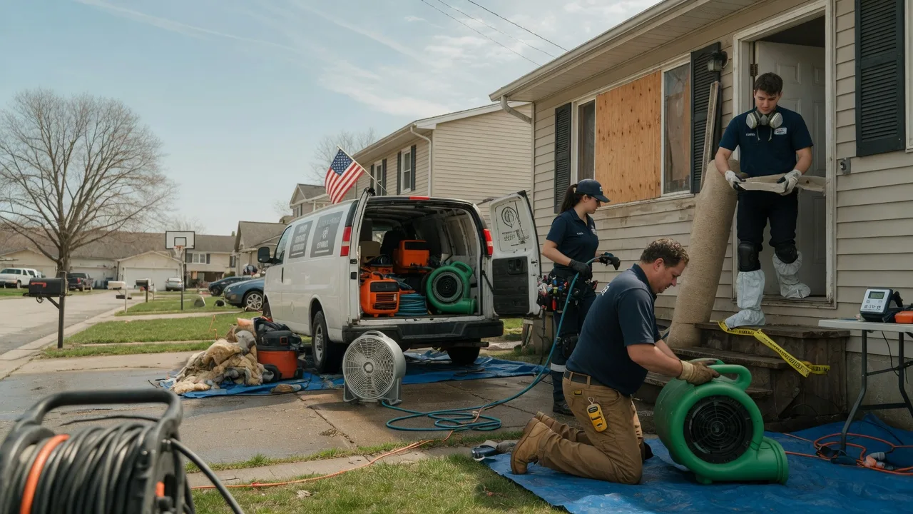 Water Damage Restoration in Temple, PA near me